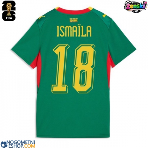 Ženski Nogometni dresi Senegal Ismaila Sarr #18 Gostujoči SP 2026 Kratek Rokav